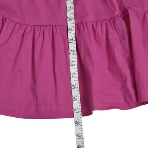 Chico's Poplin Balloon Sleeve Dress Pink Size 12 - Picture 10 of 10